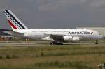 Air France, F-WWAU (later Reg.: F-HPJF), Airbus, A380-861, 30.05.2011, XFW, Hamburg-Finkenwerder, Germany         