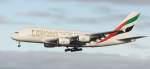 Emirates Airbus  A 380-861 A6-EDQ Flughafen Mnchen 26.12.2011