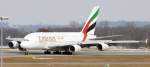 Airbus  A 380-861 Emirates A6-EDR Flughafen Mnchen 18.02.2012