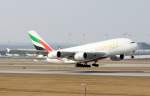 Airbus  A 380-861 A6-EDU Emirates FLughafen Mnchen 23.03.2012