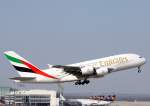 Emirates Airbus  A 380-861 A6-EDU Flughafen Mnchen 23.03.2012