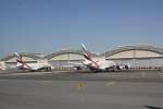 2 A380 in Dubai 21.12.12