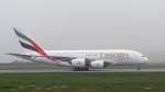A 380    Emirates Airlines      H-Finkenwerder   26.04.2013      durch Zufall den ertsen A 380 aufgenommen