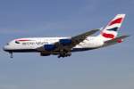 British Airways, G-XLEA, Airbus, A380-841, 16.08.2013, FRA, Frankfurt, Germany            