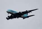 Korean Air A 380-861 HL7613 im Anflug auf Frankfurt am 12.06.2013