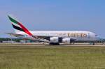 A6-EDX / Emirates / A380-861 in MUC beim Start nach Dubai (DXB) 07.06.2014