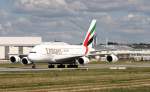 Emirates,F-WWSE,Reg.A6-EOA,(c/n0159),Airbus A380-861,27.08.2014,XFW-EDHI,Hamburg-Finkenwerder,Germany(RTO-Test)