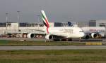 Emirates, F-WWSO, Reg.A6-EOB, (c/n 0164), Airbus A 380-861, 27.10.2014, XFW-EDHI, Hamburg-Finkenwerder, Germany 