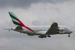 Emirates, A6-EEZ, Airbus, A 380-800, 15.09.2014, FRA-EDDF, Frankfurt, Germany