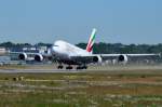 Emirates  Airbus A380-800  franz.