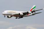 Emirates A6-EEE Airbus A380-861 EDDF-FRA, 22.07.2015