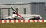 Emirates, F-WWSV,Reg.A6-EOP, (c/n 200),Airbus A 380-861, 10.10.2015, XFW-EDHI, Hamburg-Finkenwerder, Germany 