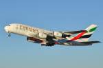 A6-EES Emirates Airbus A380-861  in München am 07.12.2015 gestartet