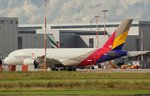 Asiana Airlines, F-WWSU, Reg.HL-...,(c/n 0230),Airbus A 380-841,05.08.2016,XFW-EDHI, Hamburg-Finkenwerder, Germany 