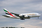 Emirates Airlines, A6-EDX, Airbus A380-861, 15.Juli 2016, ZRH Zürich, Switzerland.