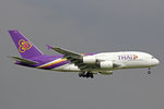 Thai Airways, HS-TUD, Airbus A380-841, 09.August 2016, BKK Bangkok Suvarnabhumi, Thailand.