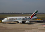 Emirates, Airbus A 380-861, A6-EOA, DUS, 10.03.2016