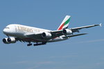 Emirates Airbus A380-861 A6-EDK, cn(MSN): 030,
Frankfurt Rhein-Main International, 26.05.2016.