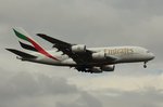 Emirates, A6-EOT, (c/n 204),Airbus A 380-861,09.10.2016, FRA-EDDF, Frankfurt, Germany 