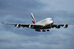 Emirates Airbus A380-861 A6-EEY, cn(MSN): 157,
Zürich-Kloten Airport, 25.12.2016.