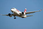 Swiss Bombardier CSeries (BD-500-1A10) CS100 HB-JBC, cn(MSN): 50012,
Zürich-Kloten Airport, 02.07.2018.