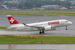 SWISS International Air Lines, HB-JBD, Bombardier CS-100, msn: 50013,11.Juli 2020, ZRH Zürich, Switzerland.