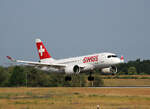 Swiss, Airbus A 220-100, HB-JBC, BER, 09.06.2023