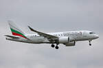 Bulgaria Air, LZ-VIE, Airbus A220-171, msn: 50081, 28.März 2025, ZRH Zürich, Switzerland.