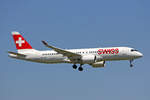 SWISS International Air Lines, HB-JCK, Bombardier CS-300, msn: 55027, 09.Juli 2018, ZRH Zürich, Switzerland.