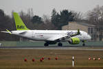 Air Baltic, Airbus A 220-300, YL-CSJ, TXL, 02.03.2019
