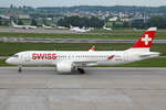 SWISS International Air Lines, HB-JCN, Bombardier CS-300, msn: 55032, 25.Mai 2019, ZRH Zürich, Switzerland.