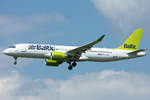 Air Baltic, YL-CSN, Airbus, A220-300, 02.05.2019, MUC, München, Germany      