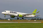 Air Baltic, YL-CSC, Bombardier CS-300, msn: 55005 06.Juli 2019, ZRH Zürich, Switzerland.