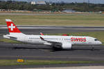 Swiss, HB-JCL  Winterthur , Airbus (Bombardier), A 220-300 (C-Series CS-300), DUS-EDDL, Düsseldorf, 21.08.2019, Germany 