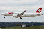 Swiss, HB-JCC Airbus, A220-300, 17.08.2019, ZRH, Zürich, Switzerland    
