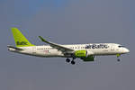 Air Baltic, YL-CSM, Airbus A220-300, msn: 55042, 26,Oktober 2019, ZRH Zürich, Switzerland.