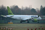 Air Baltic, Airbus A 220-300, YL-AAO, TXL, 30.11.2019