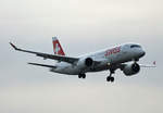 Swiss, Airbus A 220-300, HB-JCQ, TXL, 15.02.2020