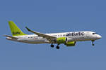 Air Baltic, YL-AAQ, Airbus A220-300, msn: 55052, 23.April 2021, ZRH Zürich, Switzerland.