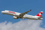Swiss, HB-JCL, Airbus, A220-300, 06.08.2021, GVA, Geneve, Switzerland