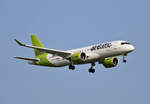 Air Baltic, Airbus A 220-300, YL-AAW, BER, 24.07.2021