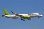 Air Baltic, YL-CSM, Airbus A220-300, msn: 55042, 18.April 2022, ZRH Zürich, Switzerland.
