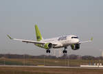 Air Baltic, Airbus A 220-300, YL-ABA, BER, 17.04.2022