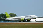 Air Baltic, Airbus A 220-300, YL-CSI, BER, 04.06.2022