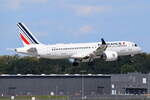 F-HZUF , Air France , Airbus A220-300 (BD-500-1A11) , Berlin-Brandenburg  Willy Brandt  , BER , 04.09.2022 ,