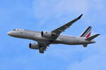 F-HZUJ , Air France , Airbus A220-300 (BD-500-1A11) , Berlin-Brandenburg  Willy Brandt  , BER , 25.09.2022 ,