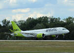 Air Baltic, Airbus A 220-300, YL-ABF, BER, 02.09.2022