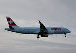Swiss, Airbus A 220-300, HB-JCN, BER, 08.10.2022