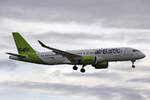 Air Baltic, YL-ABG, Airbus A220-371, msn: 55154, 17.Januar 2023, ZRH Zürich, Switzerland.