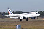 F-HZUL , Air France , Airbus A220-300 (BD-500-1A11) , 01.03.2023 , Berlin-Brandenburg  Willy Brandt  , BER , 
